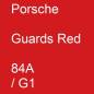 Preview: Porsche, Guards Red, 84A / G1.